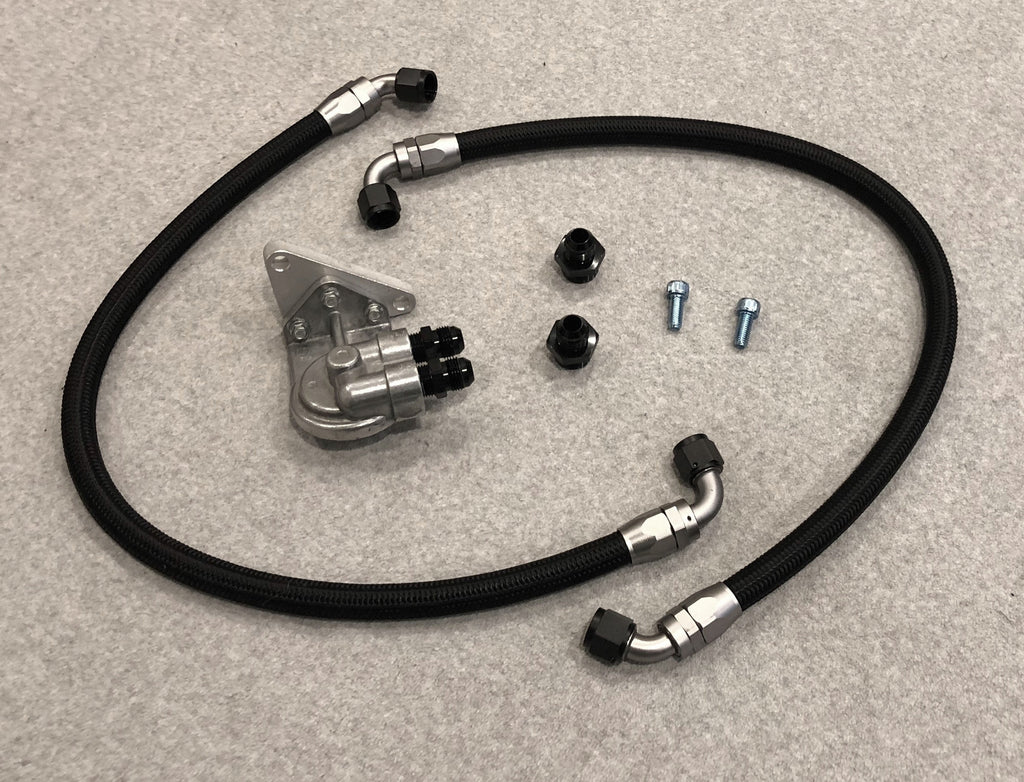 350Z / G35 LS Swap Oil Filter Relocation Kit