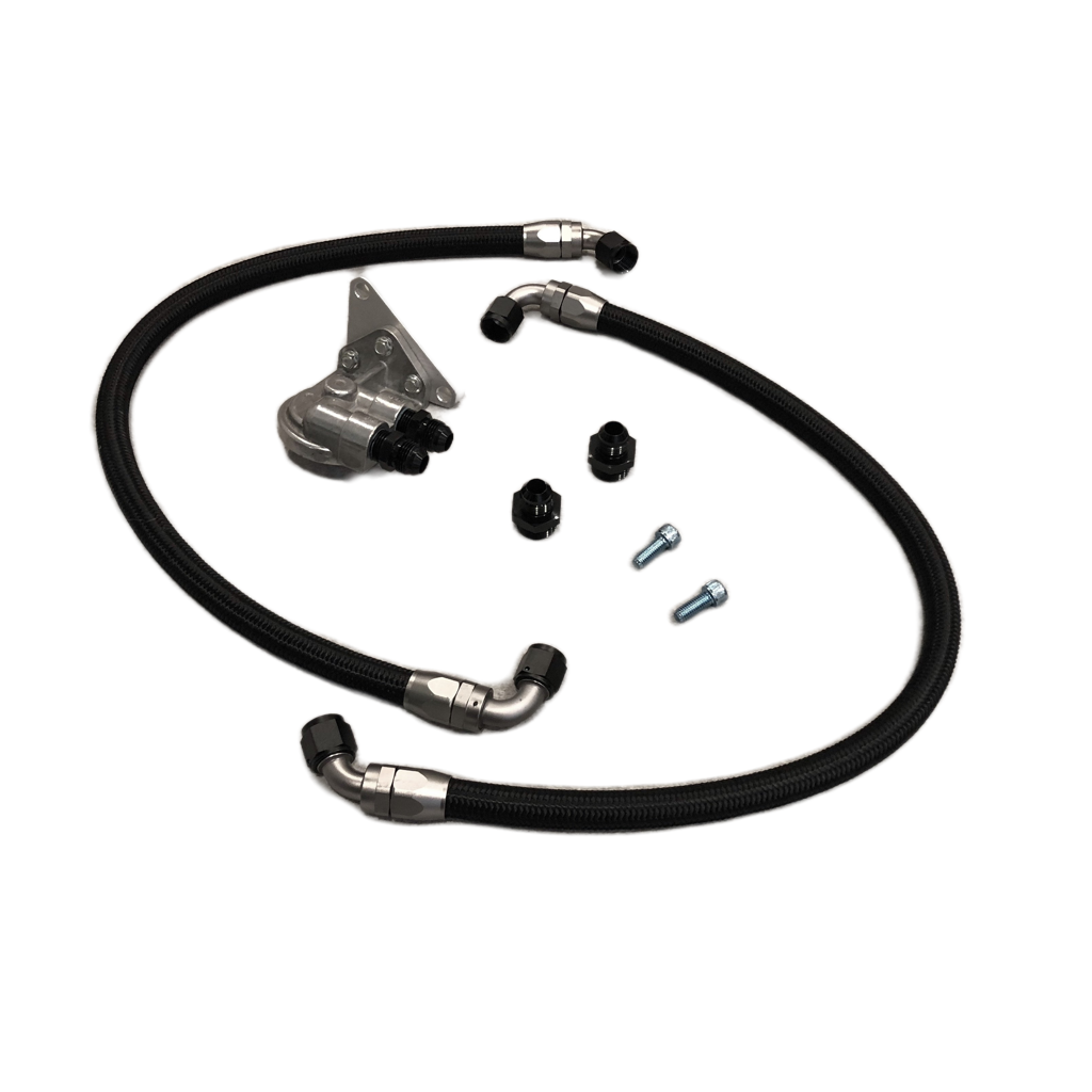 350Z / G35 LS Swap Oil Filter Relocation Kit