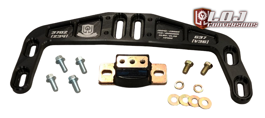 370Z LSx / LTx Swap Transmission Mount for Z34 Manual, T56, 6L80E, & 6L90E Transmissions