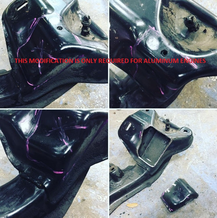 300ZX LS Swap Air Conditioning Bracket