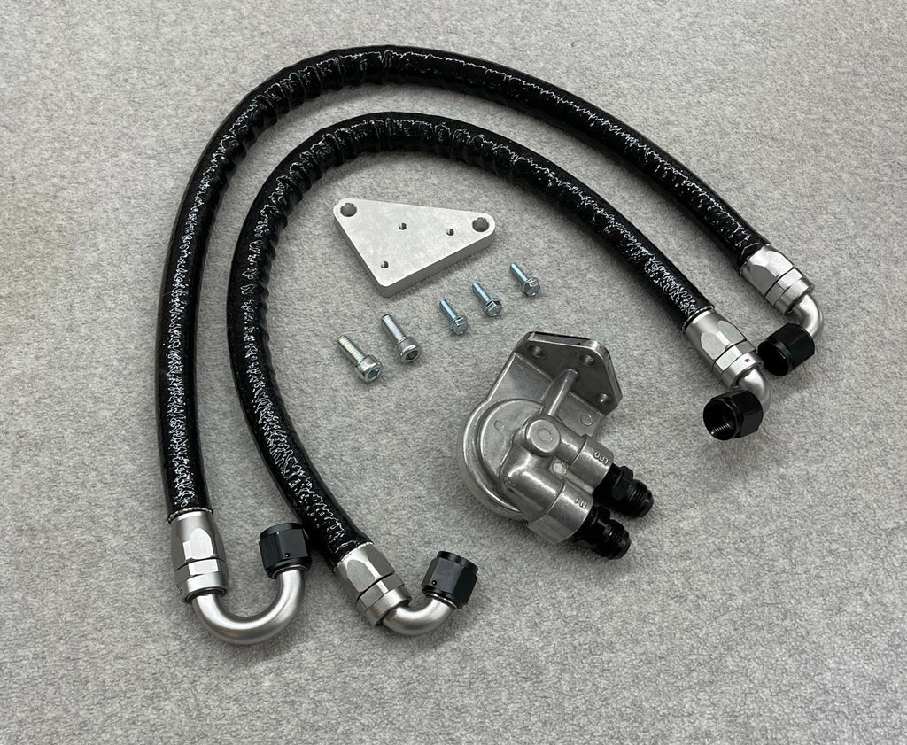 Frontier / Xterra / Navara LS Swap Oil Filter Relocation Kit