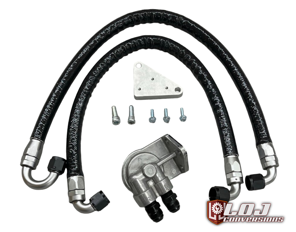 Frontier / Xterra / Navara LS Swap Oil Filter Relocation Kit