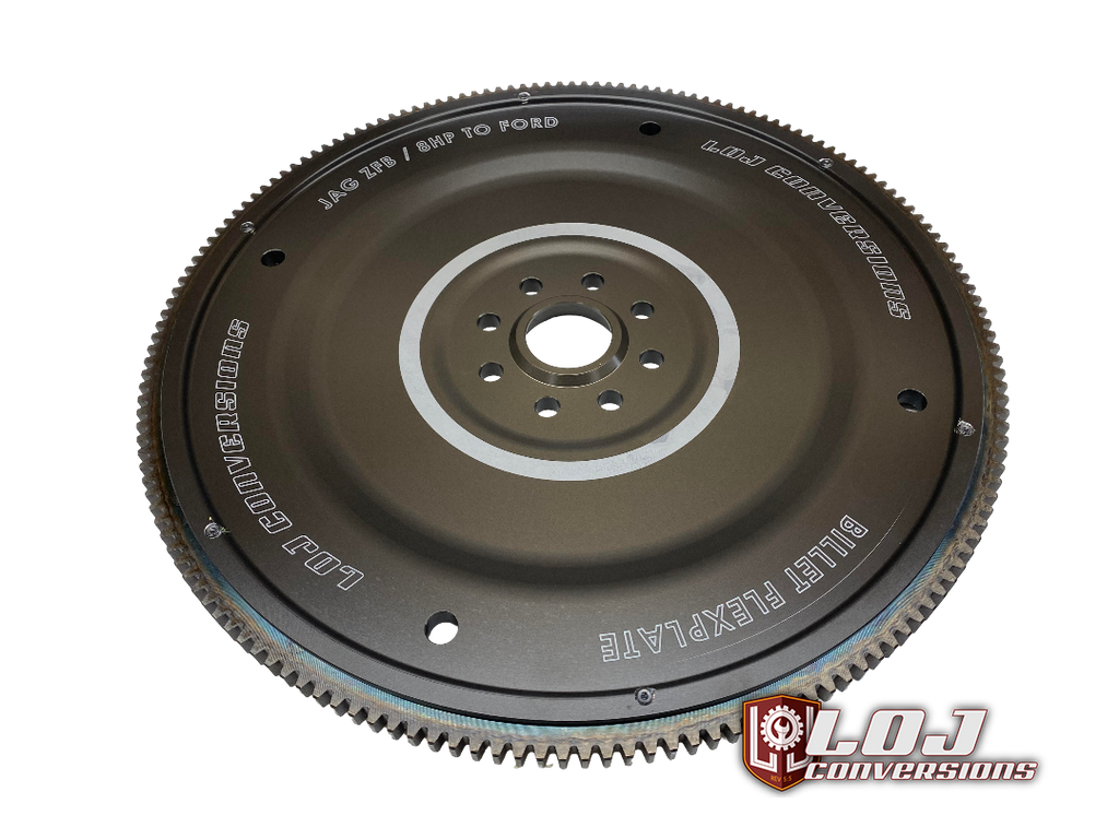Ford Modular / Coyote / Godzilla to Jaguar / Range Rover 8HP70 / 8HP45 / ZF8 Transmission Adapter Package