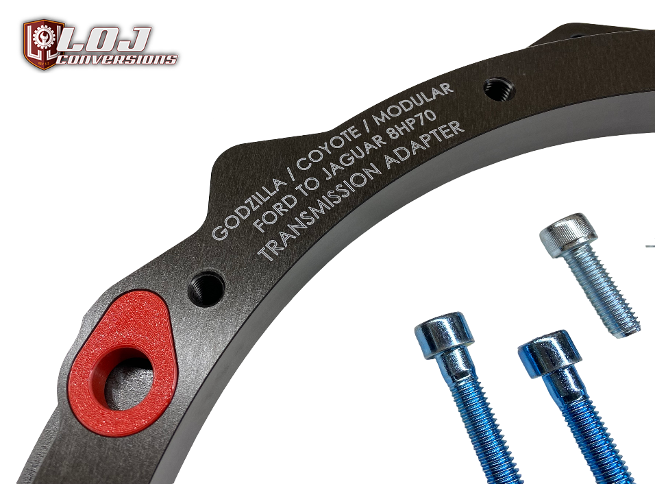 Ford Modular / Coyote / Godzilla to Jaguar / Range Rover 8HP70 / 8HP45 / ZF8 Transmission Adapter Package