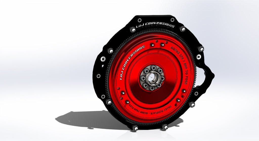 Ford Modular / Coyote / Godzilla to Hemi 8HP / ZF8 Transmission Adapter Package - SFI Approved