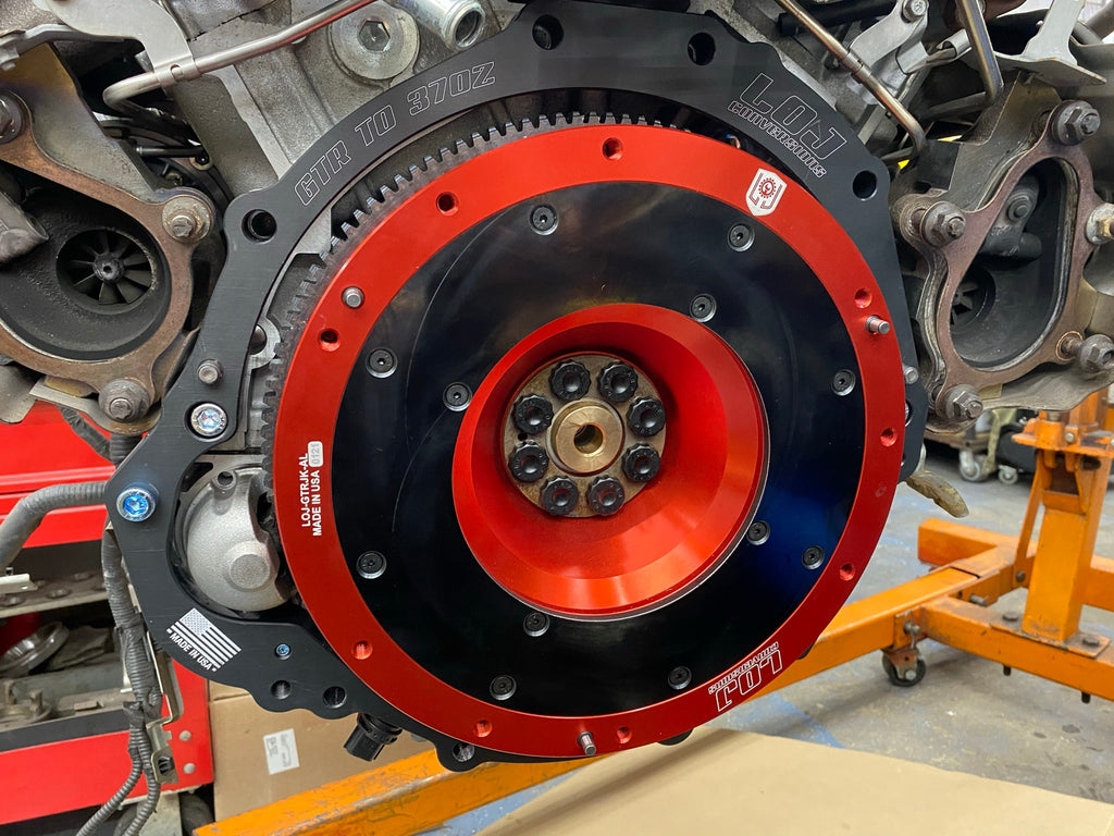 GTR to 350Z HR & 370Z Transmission Adapter and Flywheel