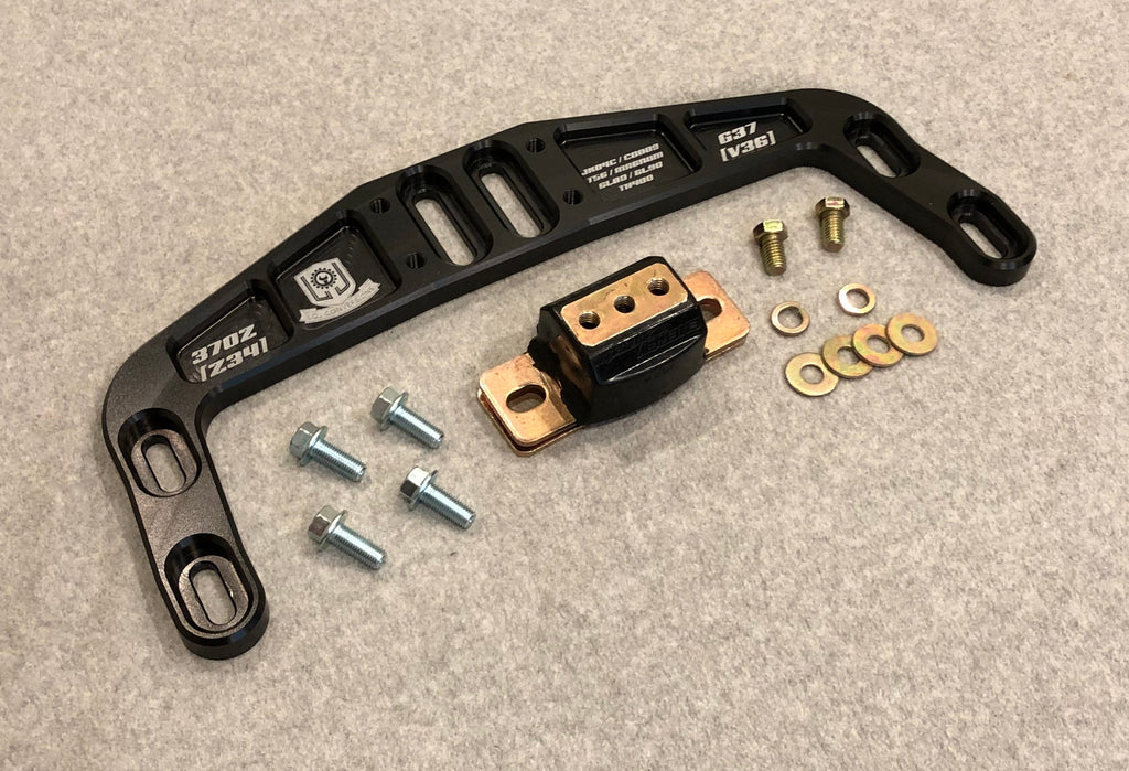 370Z LSx / LTx Swap Transmission Mount for Z34 Manual, T56, 6L80E, & 6L90E Transmissions