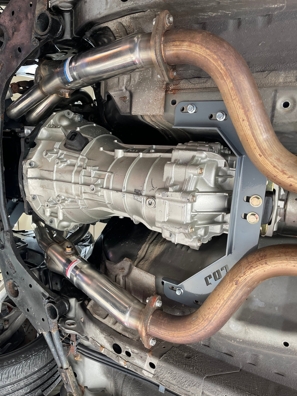 350Z LSx Swap Transmission Mount for Z33 Manual, T56, T56 Magnum, TH400, 6L80E, & 6L90E Transmissions