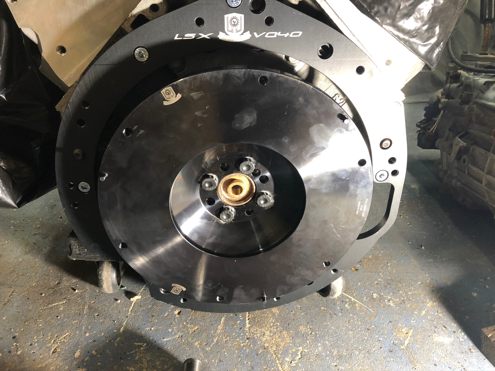 Frontier / Xterra / Navara VQ40DE to LSx Transmission Adapter