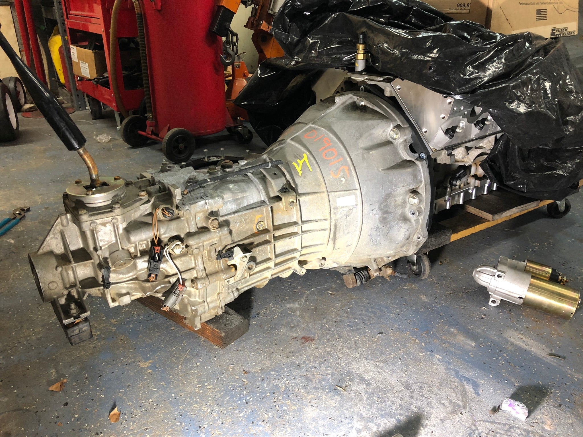 Frontier / Xterra / Navara VQ40DE to LSx Transmission Adapter