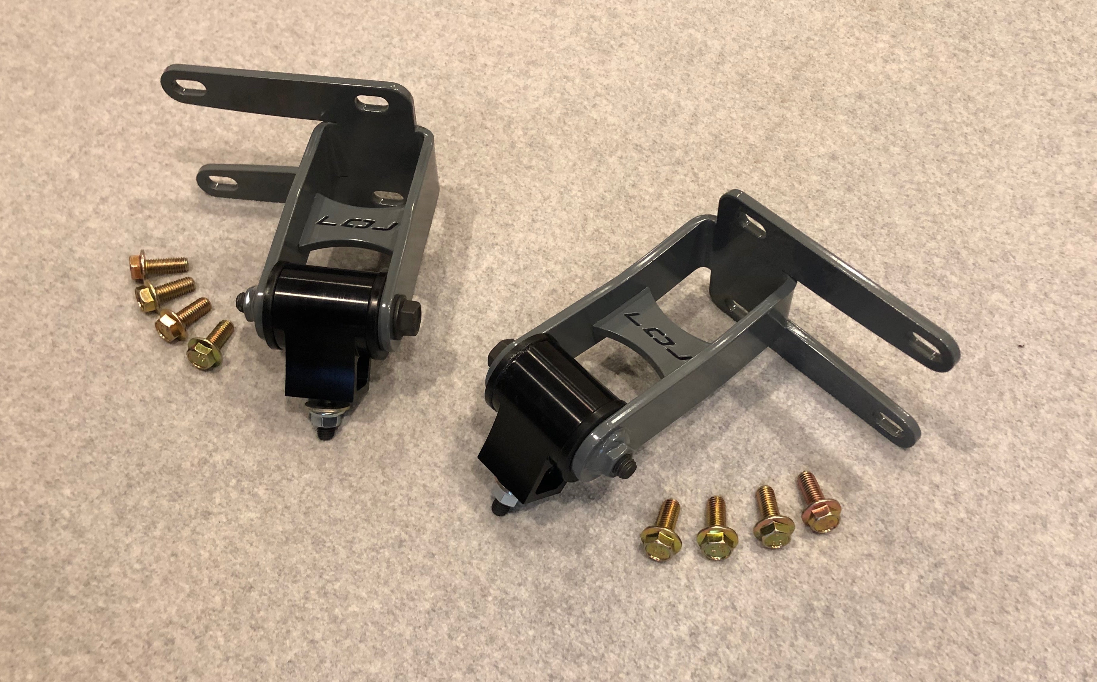 370Z and G37 (Z34, V36, CV36 Chassis) LS Swap Engine Mounts
