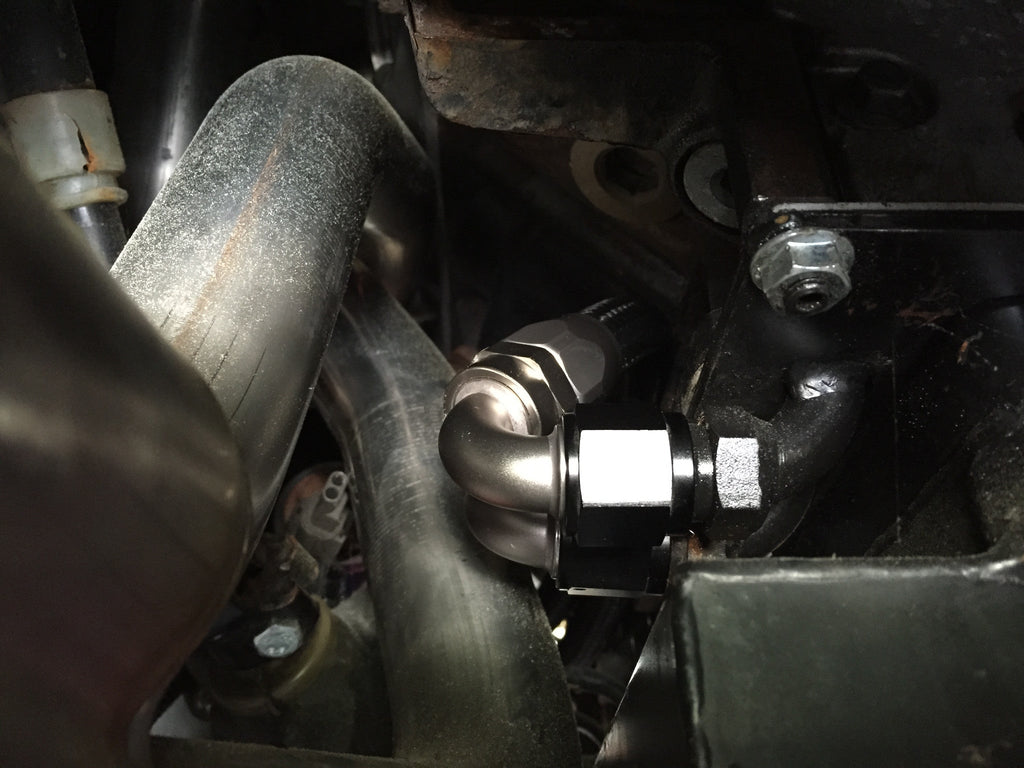 300ZX LS Swap Oil Filter Relocation Kit
