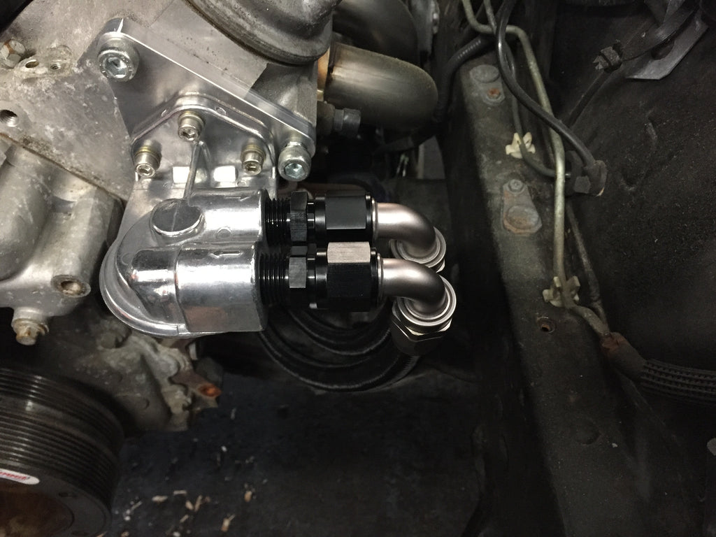 300ZX LS Swap Oil Filter Relocation Kit