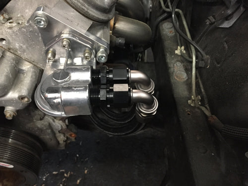 300ZX LS Swap Oil Filter Relocation Kit