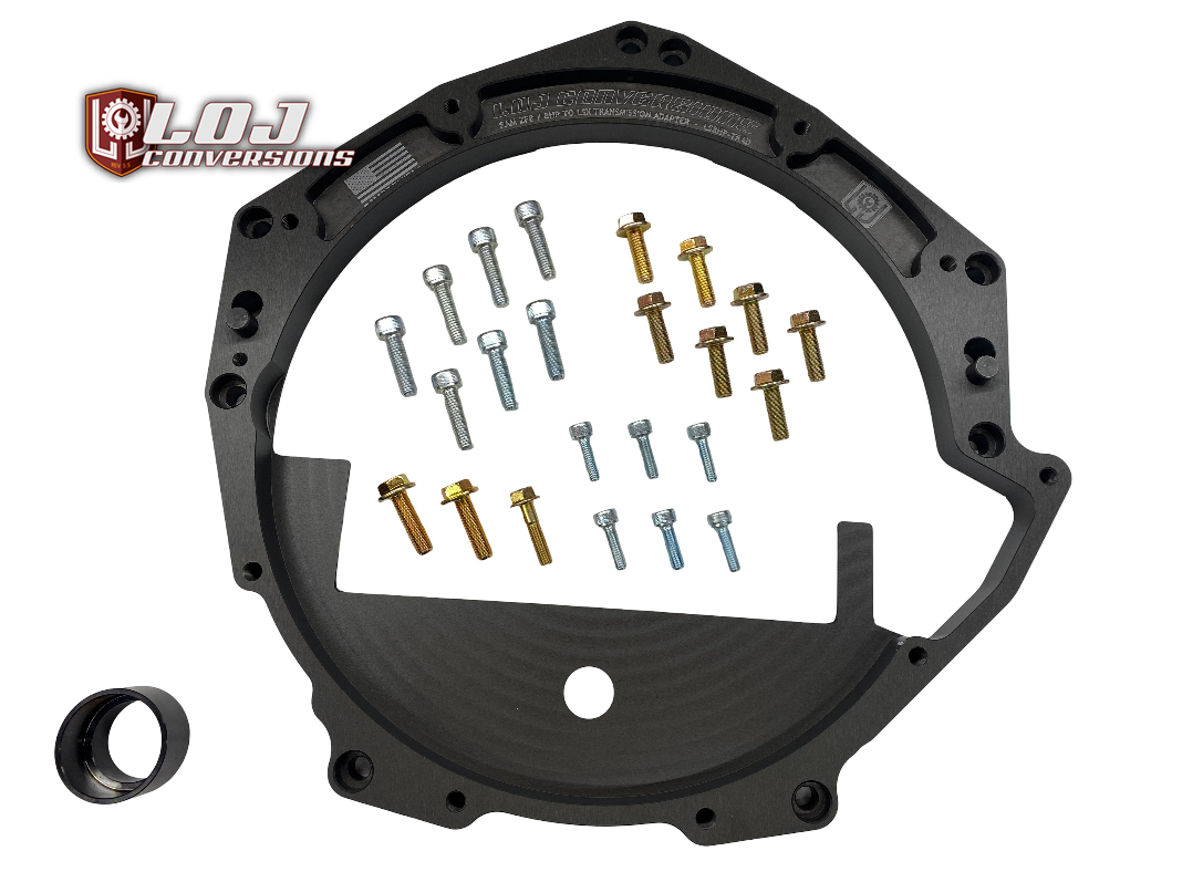 LS / LT to Hemi 8HP / ZF8 Transmission Adapter Package - SFI Approved