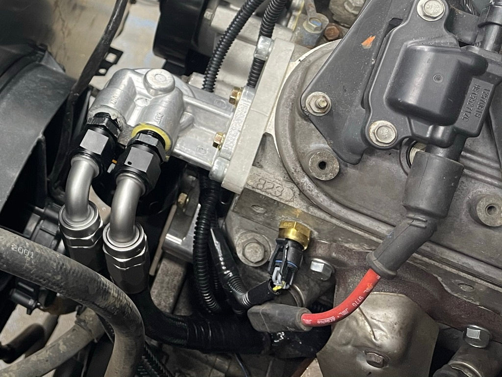 Frontier / Xterra / Navara LS Swap Oil Filter Relocation Kit