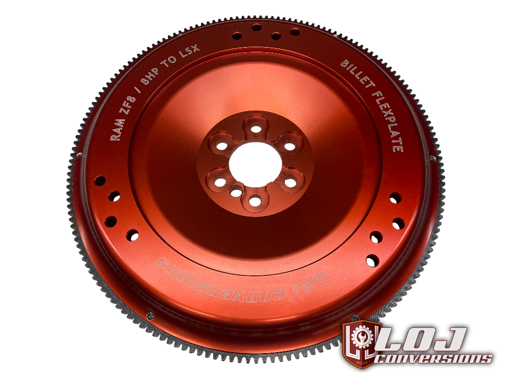LS / LT to Mopar V6 8HP45 /8HP50 / ZF8 Transmission Adapter Package