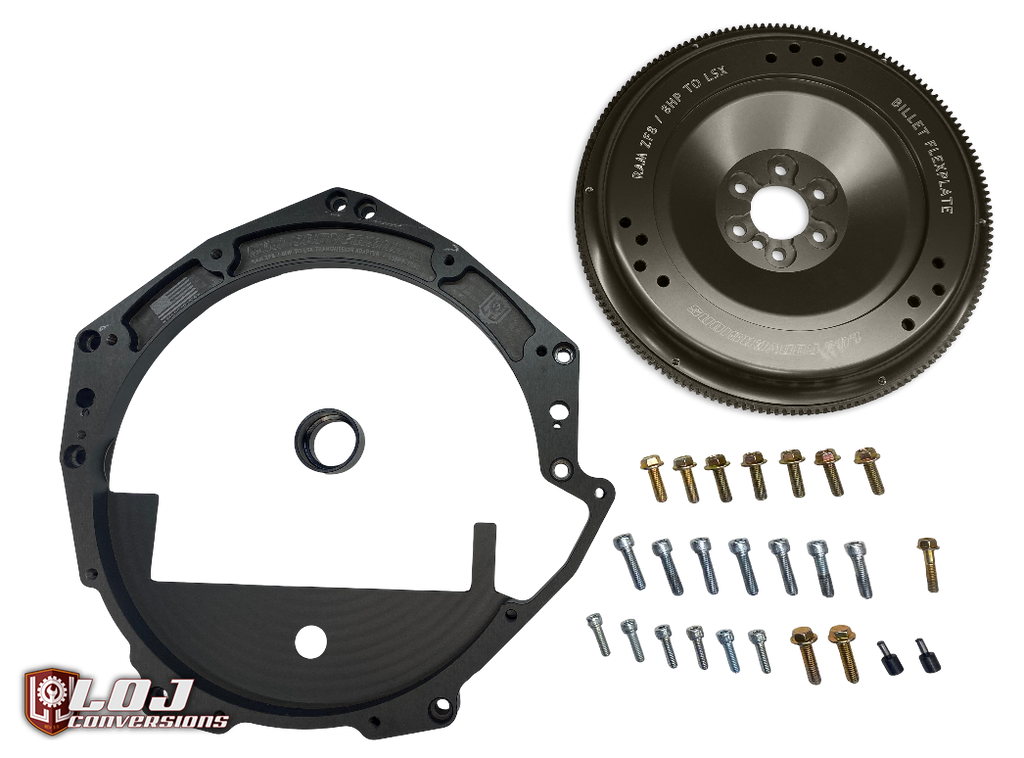LS / LT to Hemi 8HP / ZF8 Transmission Adapter Package - SFI Approved