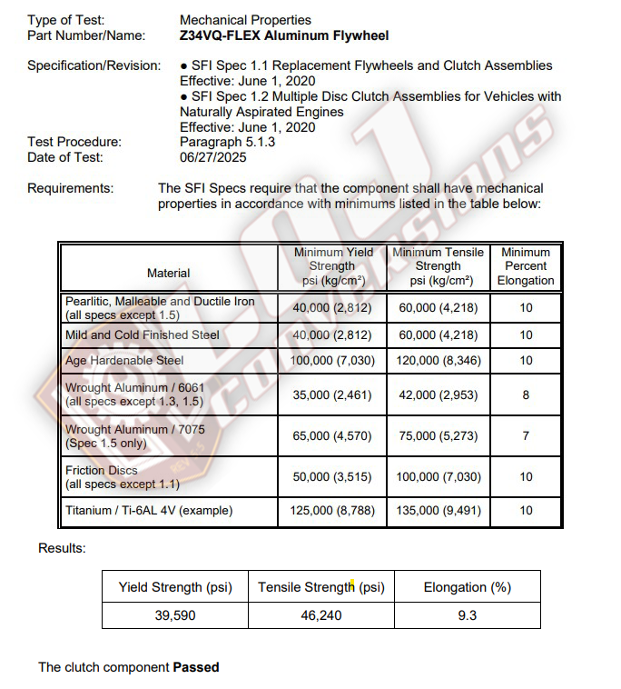 VQ37VHR and VQ35HR Billet Aluminum Flexplate - SFI Certified