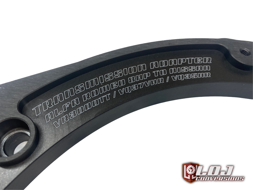 VQ / VR to Alfa 8HP / ZF8 Transmission Adapter Package