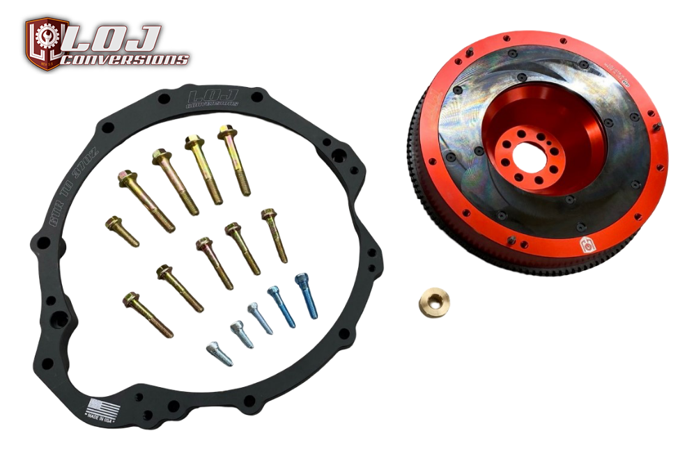 GTR to 350Z HR & 370Z Transmission Adapter and Flywheel