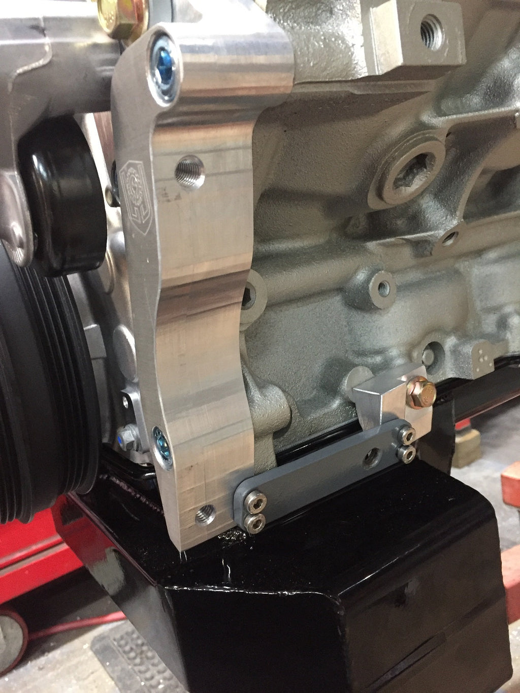 350Z / G35 LS Swap Air Conditioning Bracket