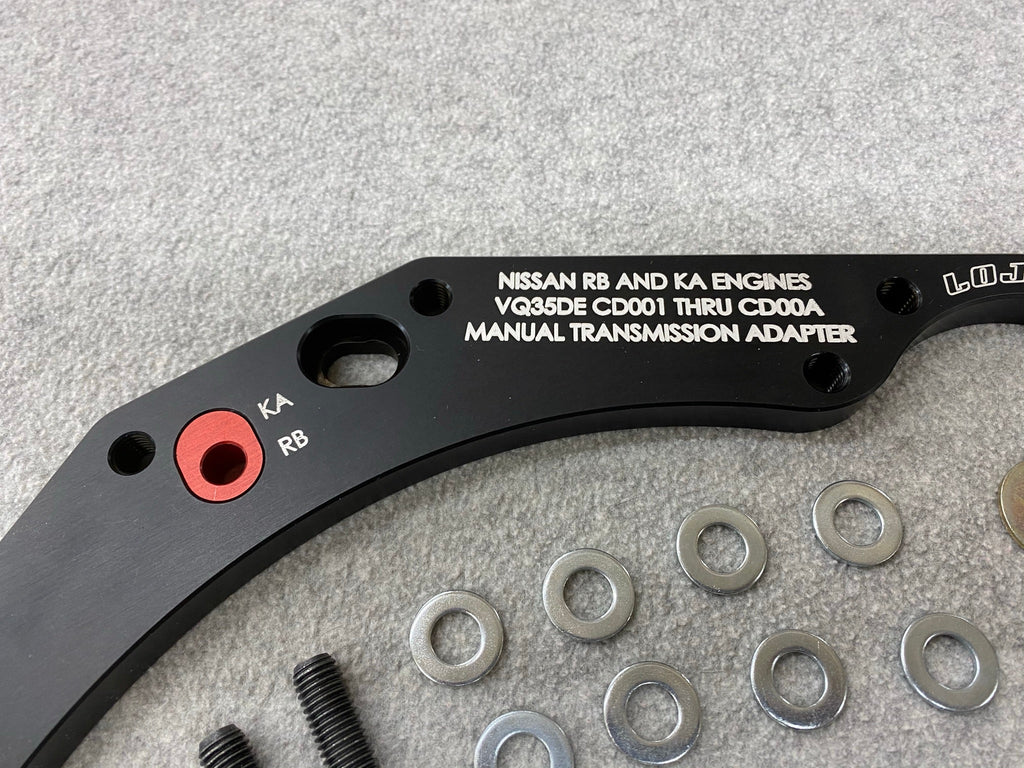 Nissan RB and KA to Nissan 350Z Transmission Adapter and Flywheel